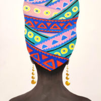 Painting The Back of an African Woman. Buy at the best price.